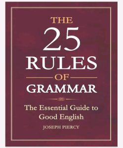 The 25 Rules Of Grammer