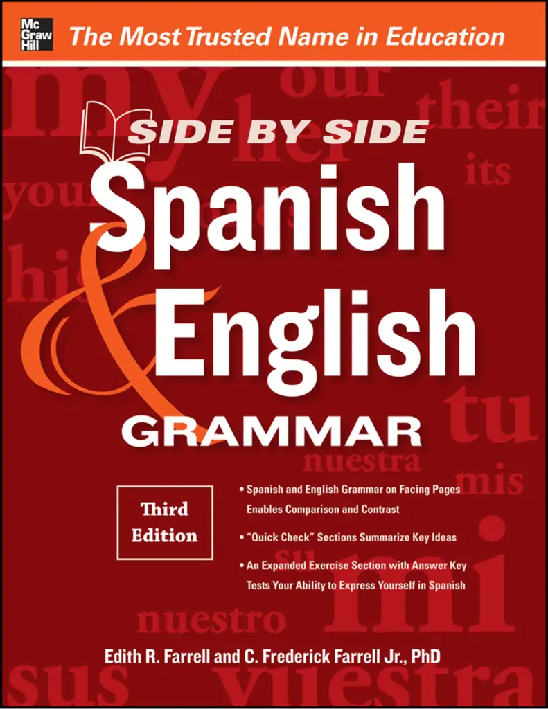 side by side spanish english grammar