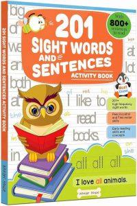 201 sight word and sentences Activitiy book