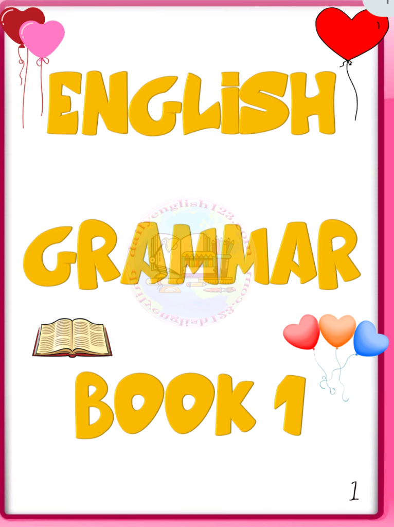 English Grammar Book 1