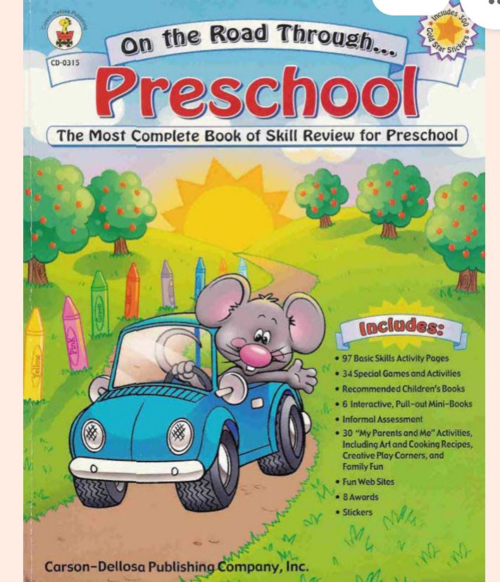 On the road through Preschool /Grade 1/Grade 2