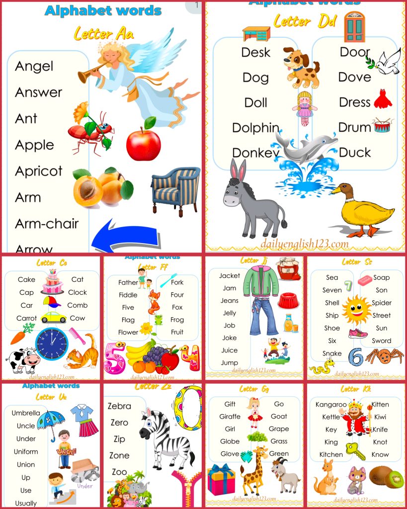 Preschool Worksheet A to Z