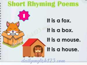 Short Rhyming Poems