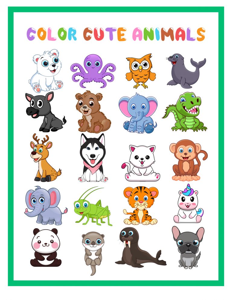 Color-Cute-Animals