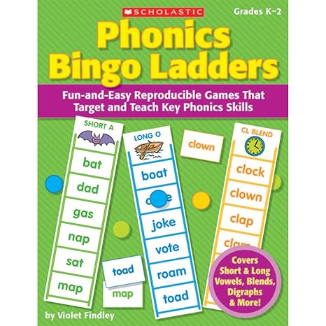 Phonics bingo ladder